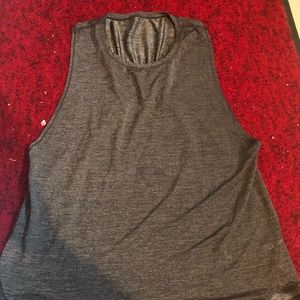 Lulu grey muscle tank